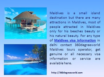 For any type of Maldives visa information in delhi contact 360degreeworld  Maldives tours operator, http:… | Maldives tour, Maldives tour package,  Maldives honeymoon